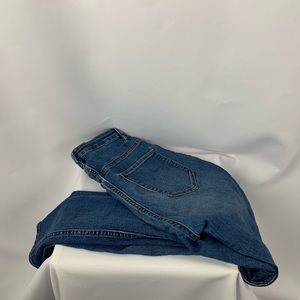 High waisted jeans